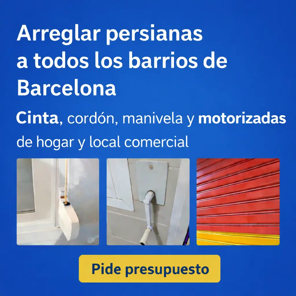 reparacion persianas barcelona