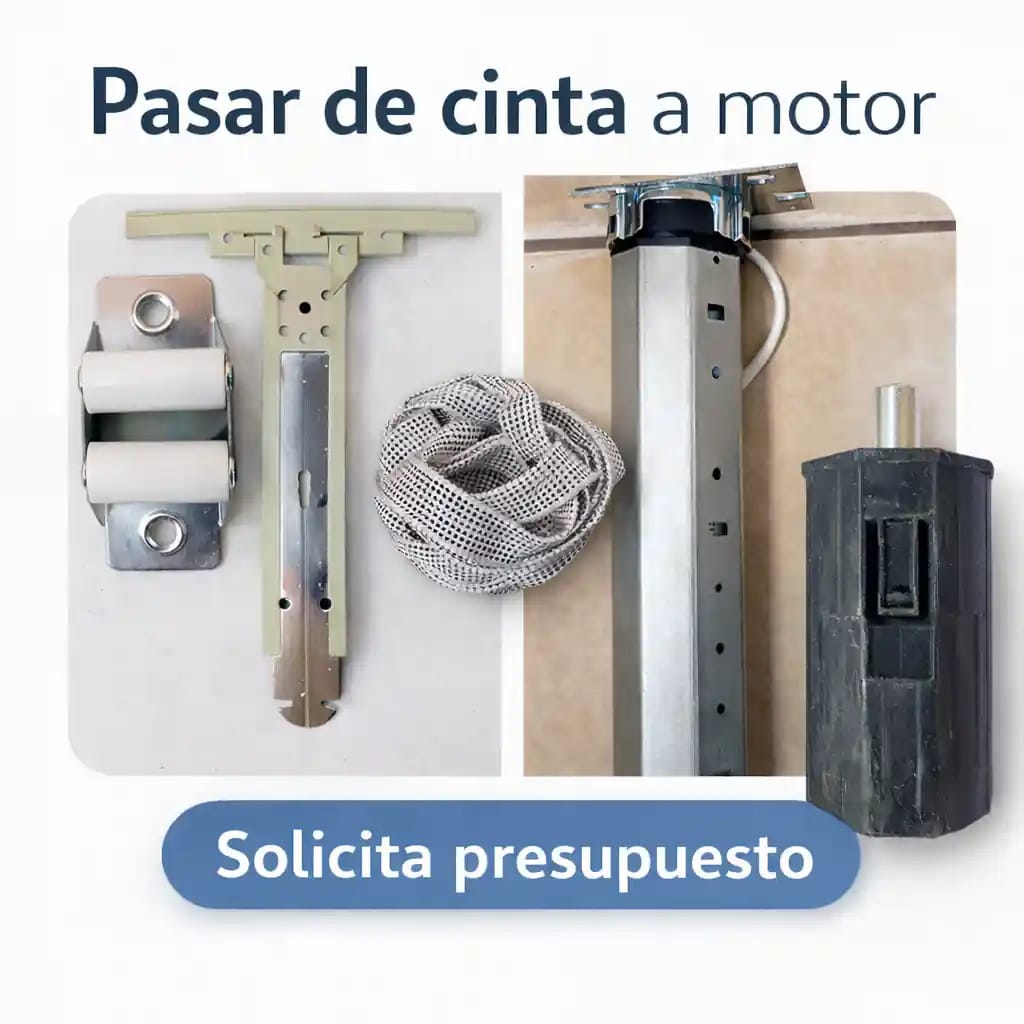 Precio pasar de cinta a motor