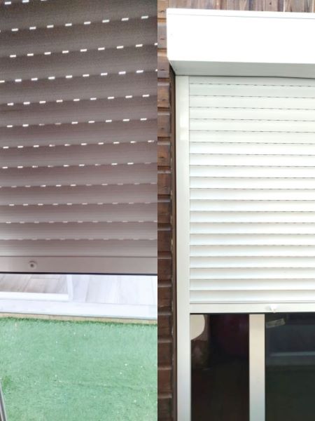 Persianas de aluminio en L'Eixample