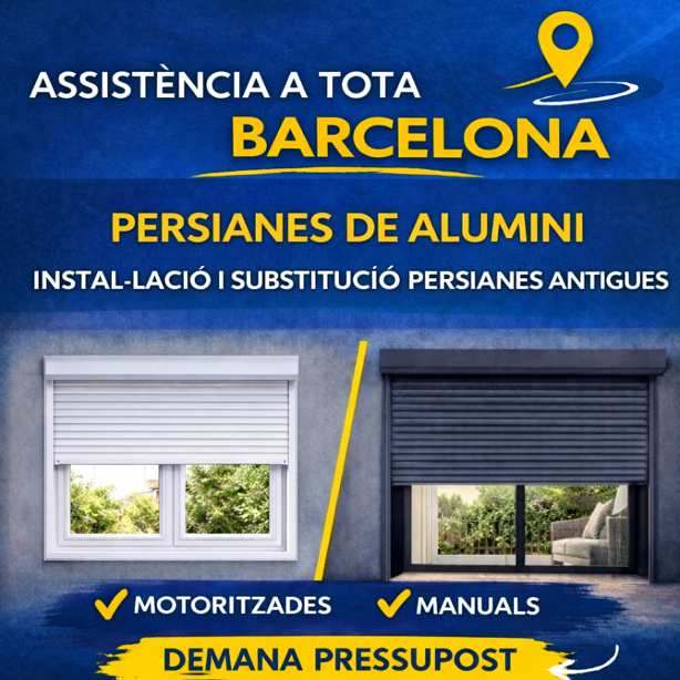 Persianas de aluminio Barcelona